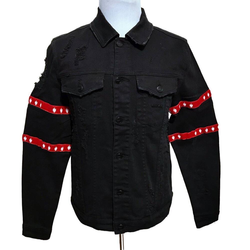 Preme NWOT Black Wash Jean Jacket Men M